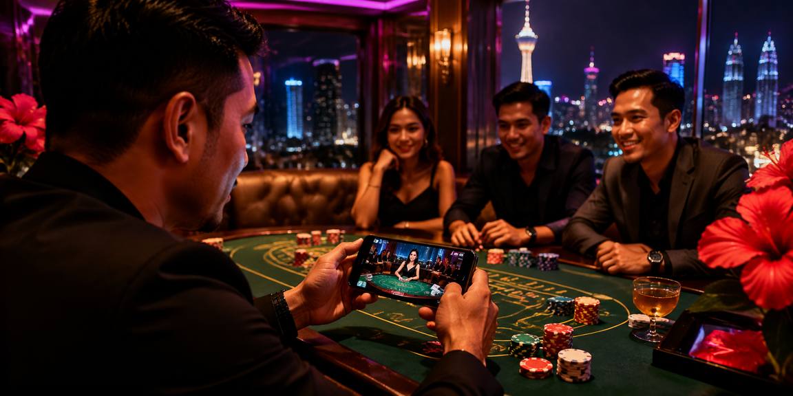 Kasino Langsung dengan Dealer Sebenar di kkbet33